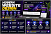design modern website that converts visitors into clients