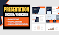 design professional and master powerpoint presentation, google slides
