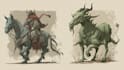 draw your oc and dnd creature illustration