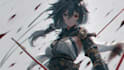 draw anime character illustration