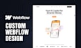 design a professional custom webflow website for your business