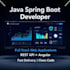 build java spring boot API and angular web app