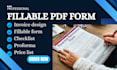 design fillable PDF, notebook booklet, minimalistic journal, proforma, worksheet