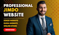 create jimdo website design jimdo landing page redesign jimdo ecommerce store