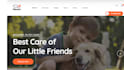 dog walking website pet sitting, pet grooming website on wordpress or wix