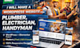 design an amazing plumber website on wordpress