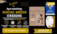 design attractive social media posts