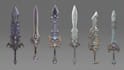 create weapon concept art for you