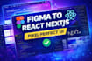 convert figma to react nextjs website