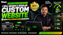 design and develop a fast custom website with source code ownership