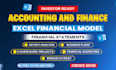 do accounting and finance assign, financial statements, analysis excel models