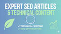 expert SEO articles and technical content