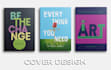 typographic, minimalist, unique bookcover
