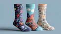design custom and unique socks design