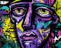 create graffiti style digital illustration for you