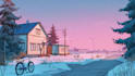 do anime background, visual novel, anime style