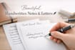 write beautiful handwritten notes, letters, and documents