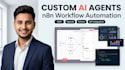 build custom ai agents and n8n automation