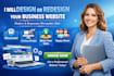 design redesign a professional microweber website  business website development