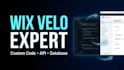 build a custom wix velo website, wix code, database, and API integration expert