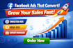 do facebook page advertising
