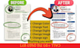 change replace text remove add logo color  from your images photos and documents