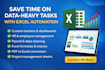 create ms project project management tracker in excel