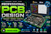 do professional pcb design, multilayer pcb, schematic, electronics engineering