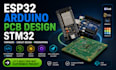do esp32, arduino, pcb design, stm32 and firmware development, kicad design