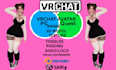 do vrchat avatar vtuber character, furry avatar, vr character, nsfw, vrc avatar