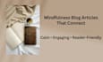 write engaging mindfulness and lifestyle blog articles