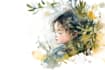 draw a unique watercolor illustration
