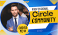 setup circle so community circle online course community circle so online course