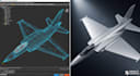 do aircraft, aerospace 3d cad modeling and technical drawings catia, solidworks