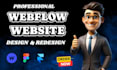 do webflow website and development