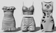 create realistic second life 3d clothing mesh marvelous design 3dcharacter model