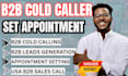 b2b cold caller, cold calling appointment setting b2b sales call