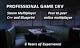 develop a realistic steam multiplayer game unreal engine 5