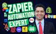 setup, fix zapier integration and zap automation