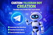 build custom telegram bot crypto bot python telegram bot for your project