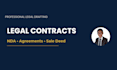 draft nda, contracts and legal agreements professionally