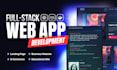 develop a scalable full stack web application react node ai saas