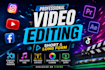professional video edit, youtube video editing
