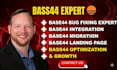 fix base44 bugs,base44 integration,base44 landing pages,base44 web app