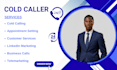 do cold calling, appointment setting and linkedin outreach