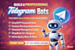 create powerful telegram chatbot trading bot automation bot with API integration