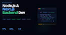 integrate, and maintain your nodejs nextjs backend with rest API and supabase
