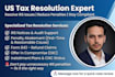 assist with irs audit help and back taxes resolution