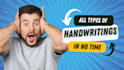 do letter writing or any handwriting in a good manner