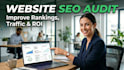 do a professional website SEO audit and report